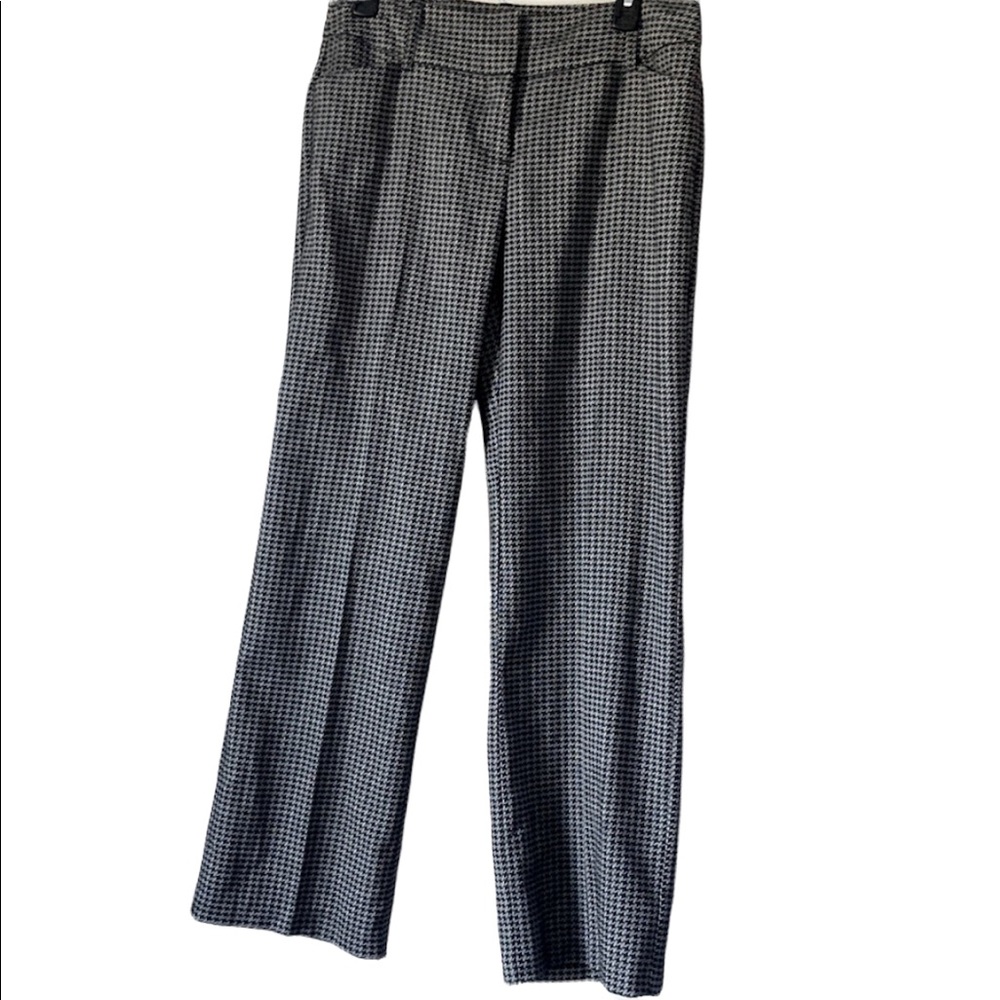 Cato Black and Gray Houndstooth Pants